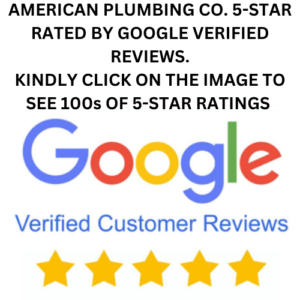 American Plumbing Co. 5-Star Rated by Google