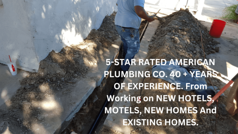 American Plumbing Co. Sewer Line Replacement in Clairemont, CA.
