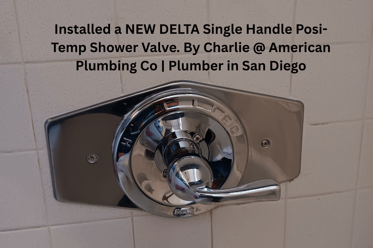 New Bathroom Shower Valve Installation